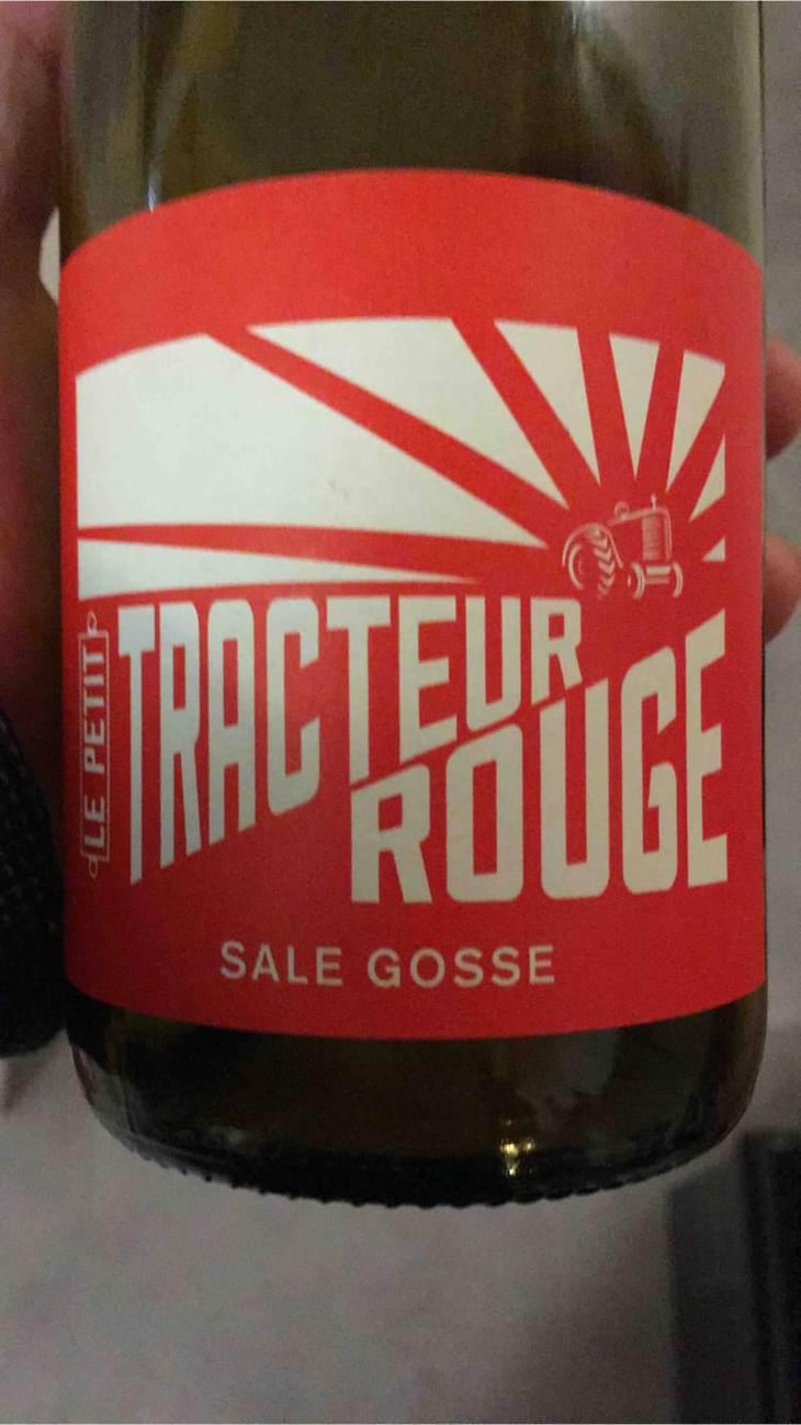 Sale Gosse - Le Petit Tracteur Rouge - Jean-Francois Pluvinage 
