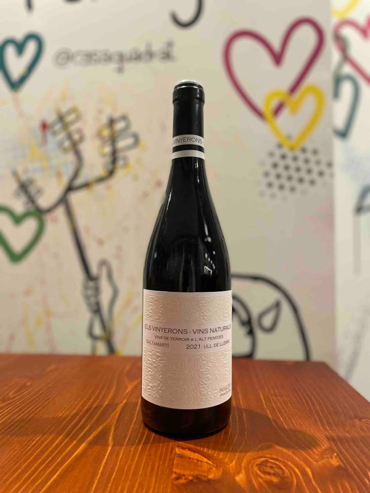 Saltamartí (Tempranillo) - Els Vinyerons / Sin Project - Amós Bañeres Merinero & Alex Ruiz Masachs -2020