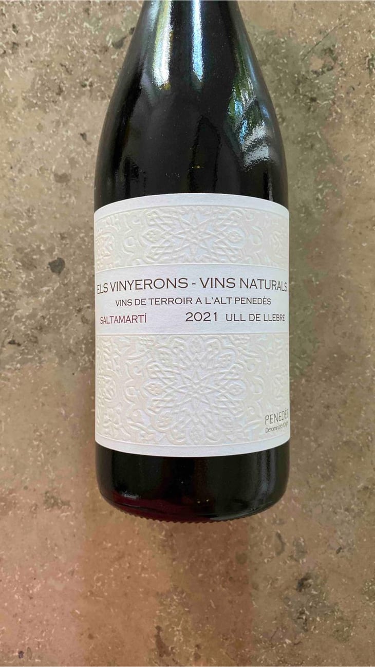 Saltamartí (Ull de Llebre, Garnatxa) - Els Vinyerons / Sin Project - Amós Bañeres Merinero & Alex Ruiz Masachs 