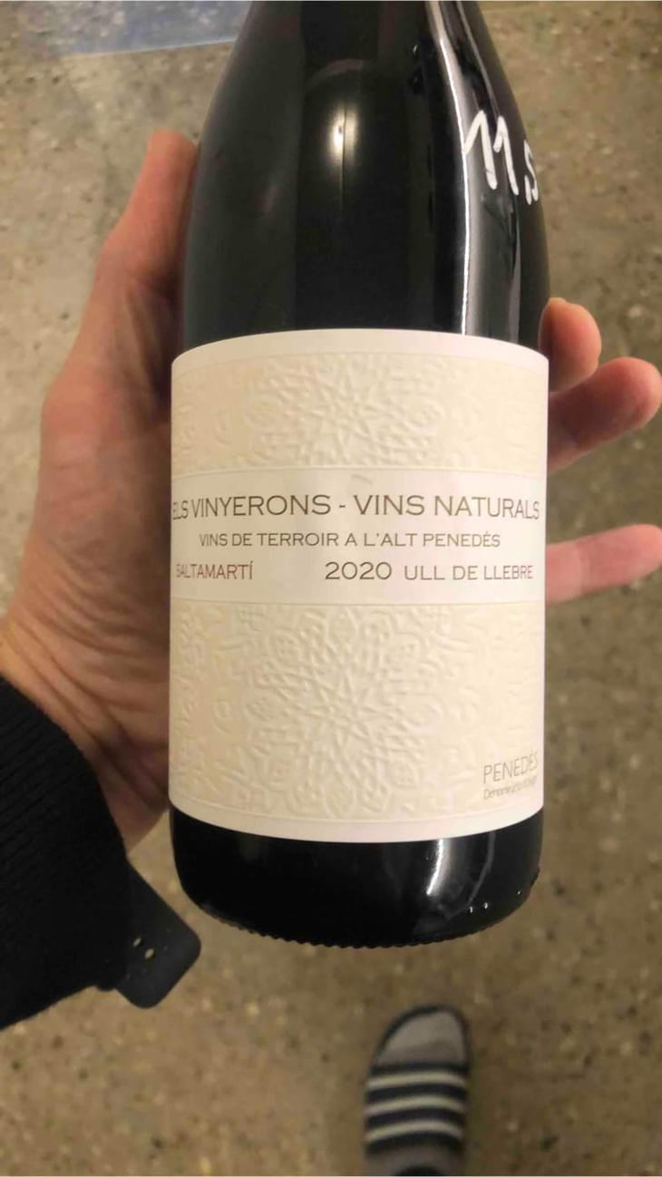 Saltamartí (Ull de Llebre, Garnatxa) - Els Vinyerons / Sin Project - Amós Bañeres Merinero & Alex Ruiz Masachs 