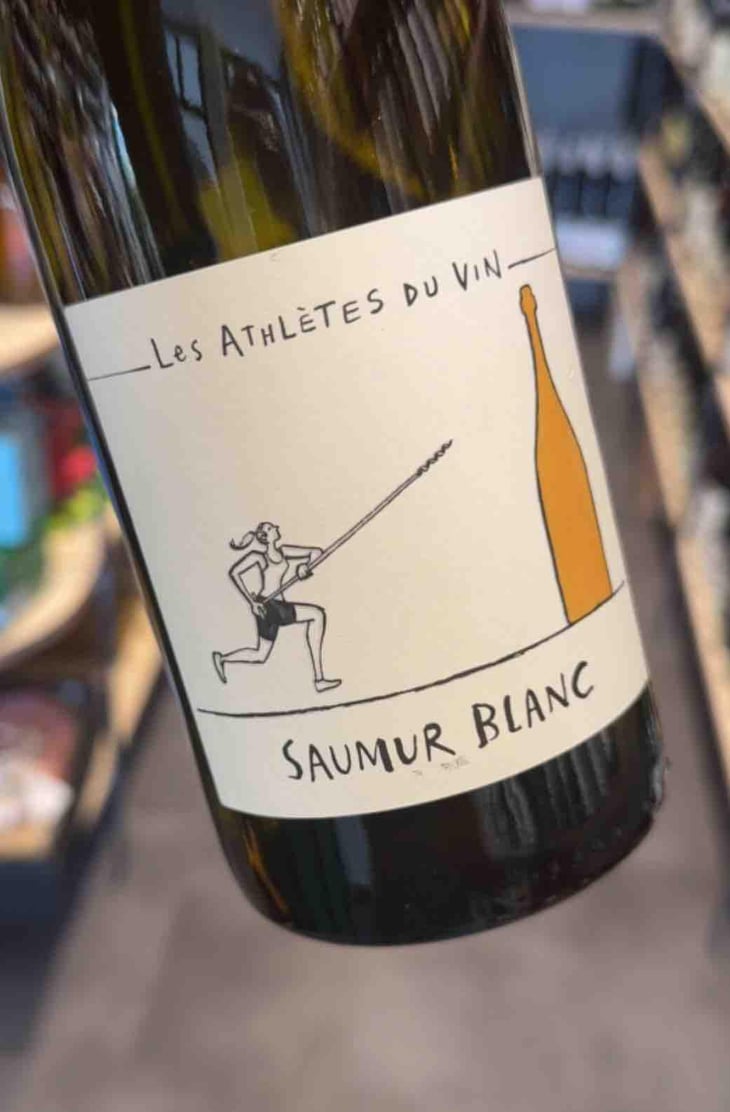 Saumur Blanc - Les Athlètes Du Vin - Gérard Vallée, Matthieu Vallée, Christophe Ferrandis -2022