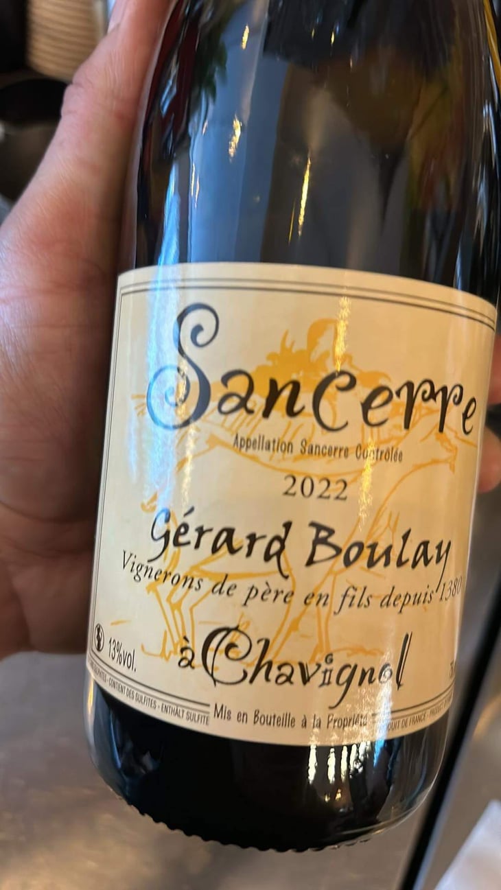 sancerre - Gérard Boulay - Thibaut Boulay -2022