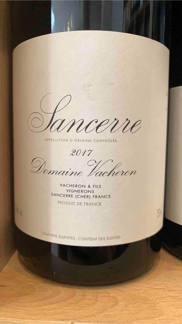 Sancerre (Rouge) - Domaine Vacheron - Jean-Louis, Denis, Jean-Laurent & Jean-Dominique Vacheron 