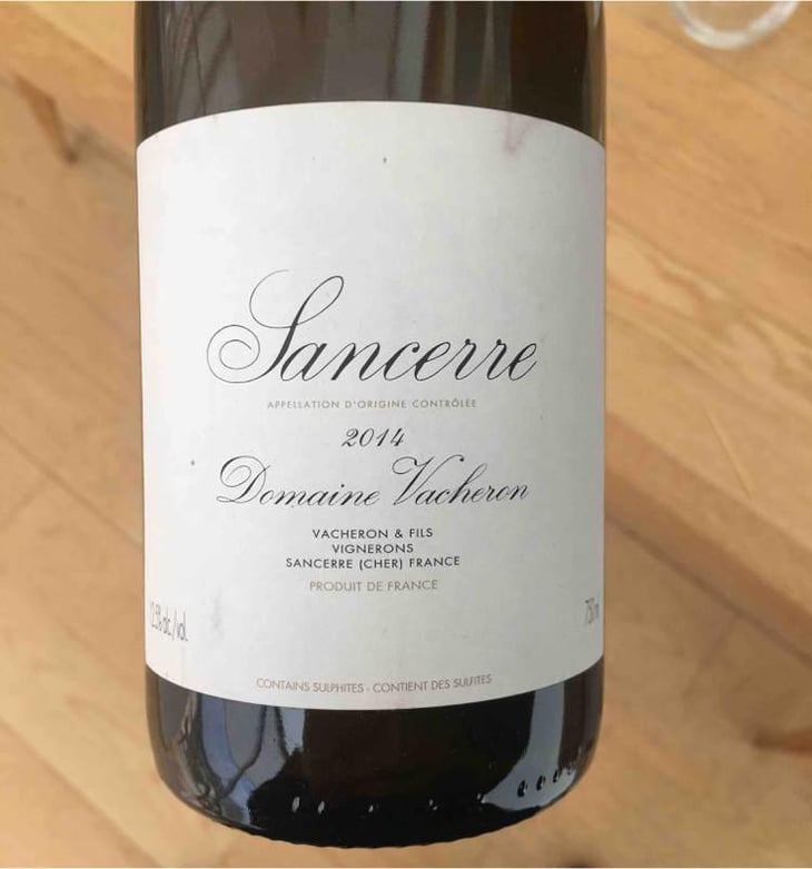 Sancerre (Rouge) - Domaine Vacheron - Jean-Louis, Denis, Jean-Laurent & Jean-Dominique Vacheron 
