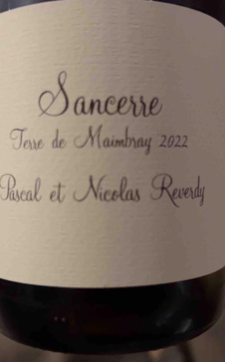 Sancerre Terre De Mambray - Pascal et Nicolas Reverdy - Pascal Reverdy 