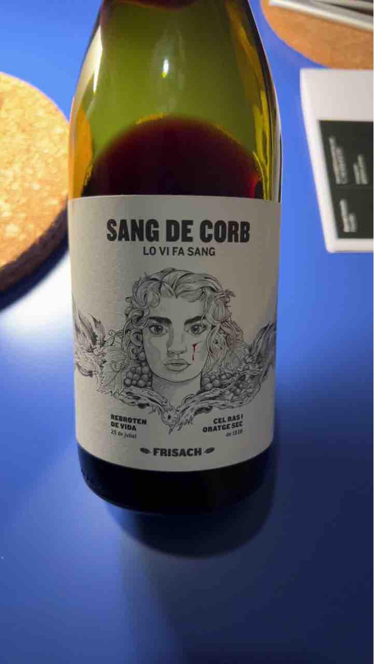 Sang De Corb - Celler Frisach - Joan & Francesc Ferré 