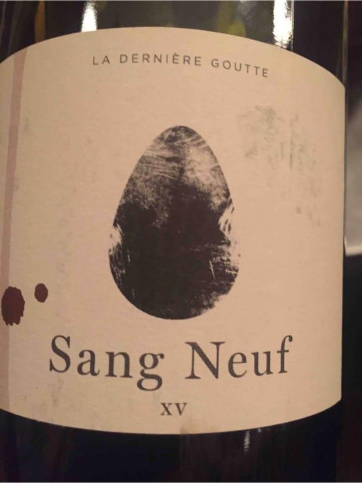 Sang Neuf - Dernière Goutte - Cyrille Vuillod 