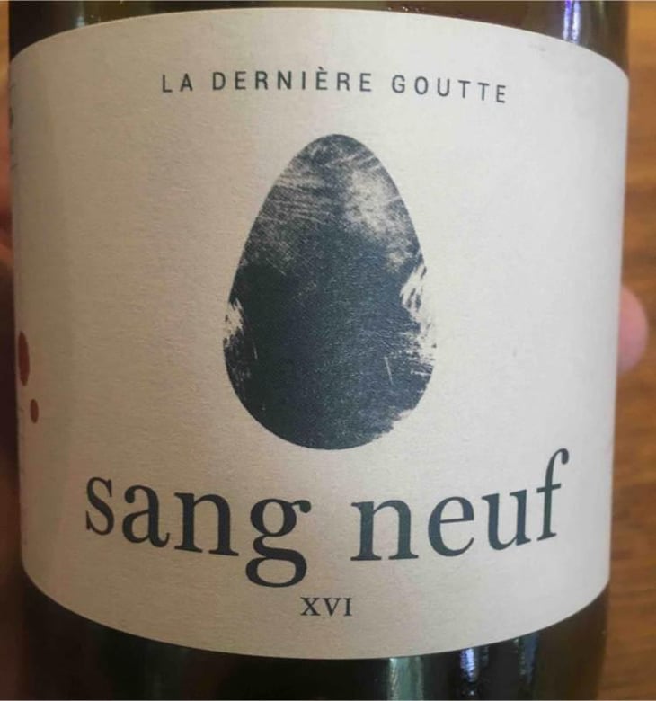 Sang Neuf - Dernière Goutte - Cyrille Vuillod 