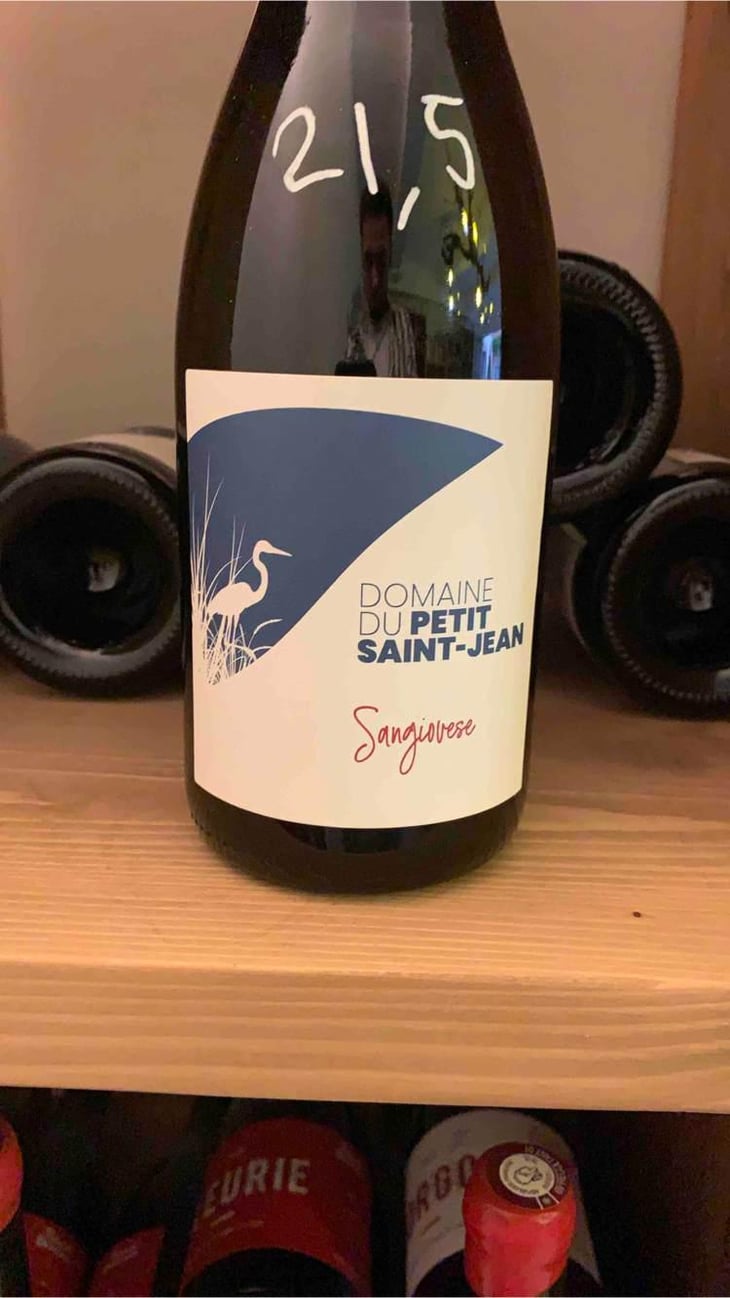Sangiovese - Domaine Du Petit Saint Jean - Nicolas Beck -2020