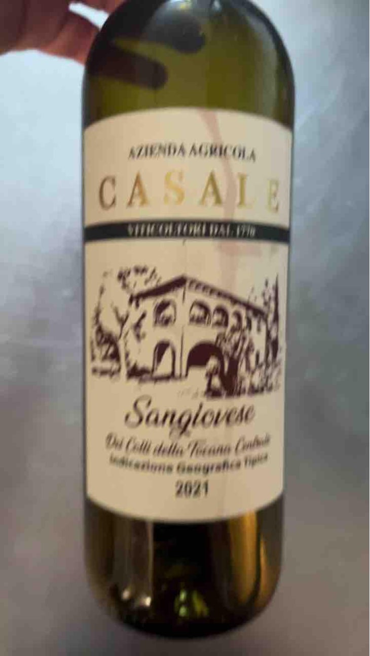 Sangiovese dei Colli della Toscana Centrale - Azienda Agricola Casale - Giuseppe Giglioli, Maria Pierina Rinaldi 