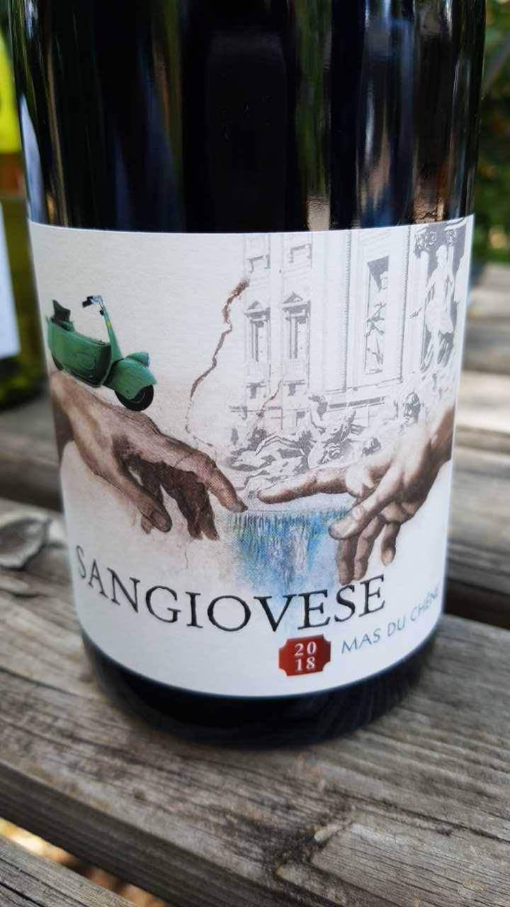 Sangiovese - Mas du Chêne - Emmanuelle Delon & Luc Vignal 