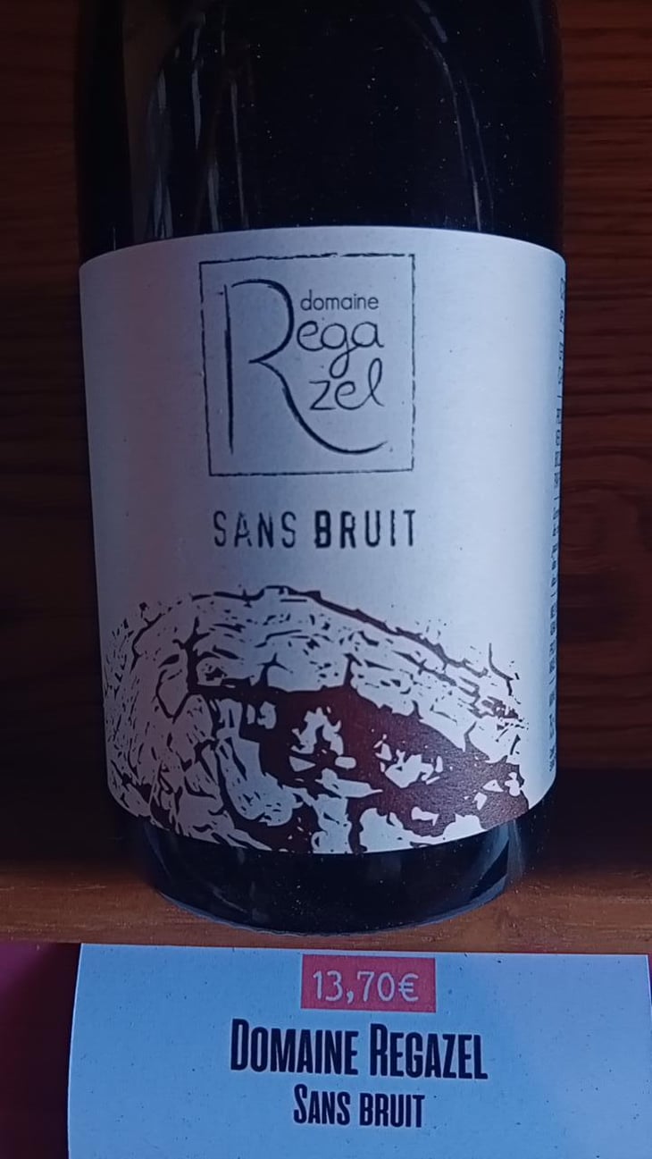 Sans Bruit - Domaine Regazel - Adrian Moreno -2018