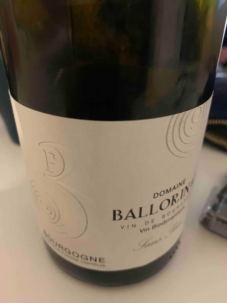 Sans Peur - Domaine Ballorin - Gilles Ballorin 