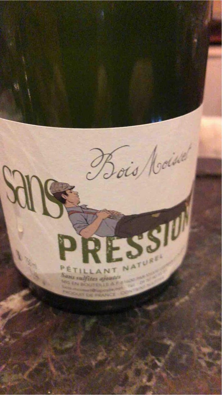 Sans Pression - Domaine Ferme Bois Moisset - Sylvie & Philippe Maffre 