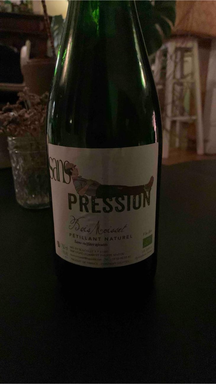 Sans Pression - Domaine Ferme Bois Moisset - Sylvie & Philippe Maffre 