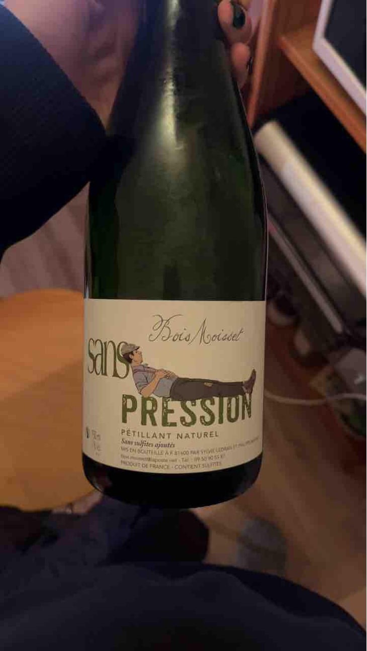 Sans Pression - Domaine Ferme Bois Moisset - Sylvie & Philippe Maffre 