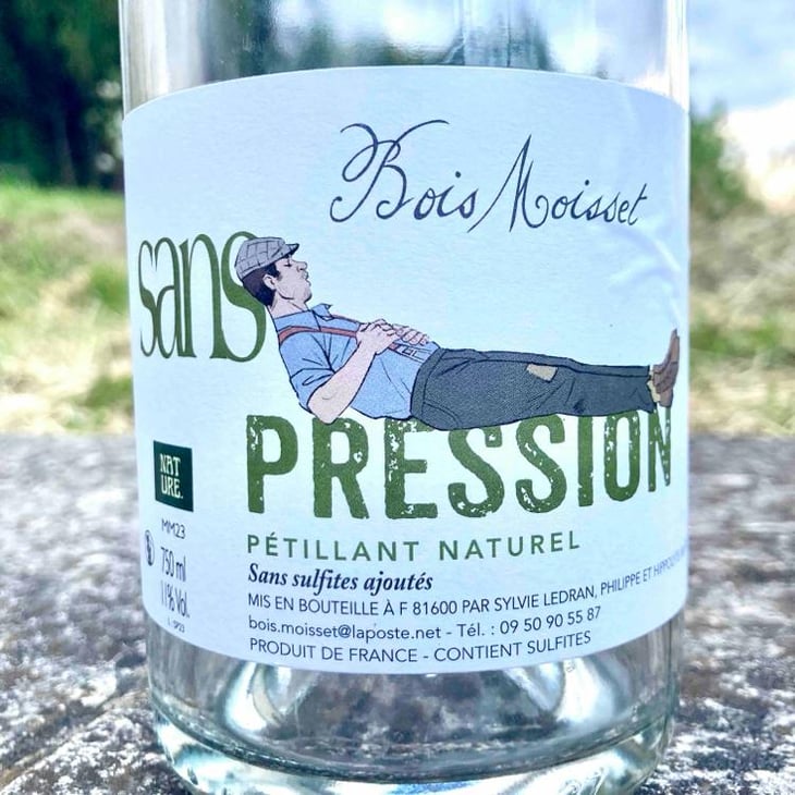 Sans pression (sans sulfites ajoutés) - Domaine Ferme Bois Moisset - Sylvie & Philippe Maffre -2021