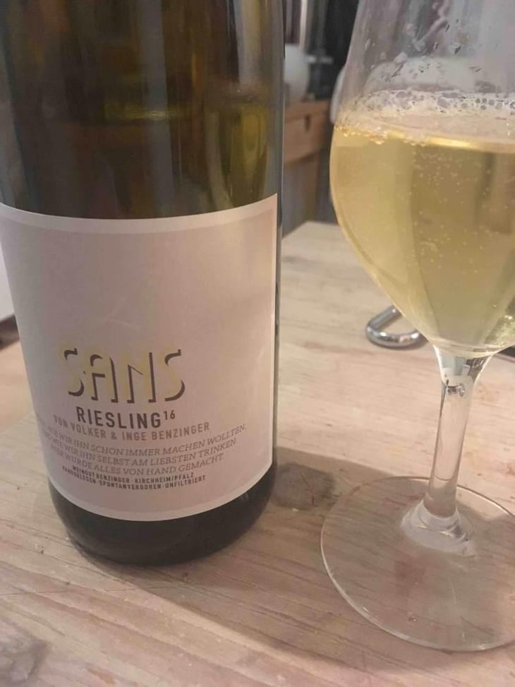 Sans Riesling - Weingut Benzinger - Volker & Inge Benzinger 
