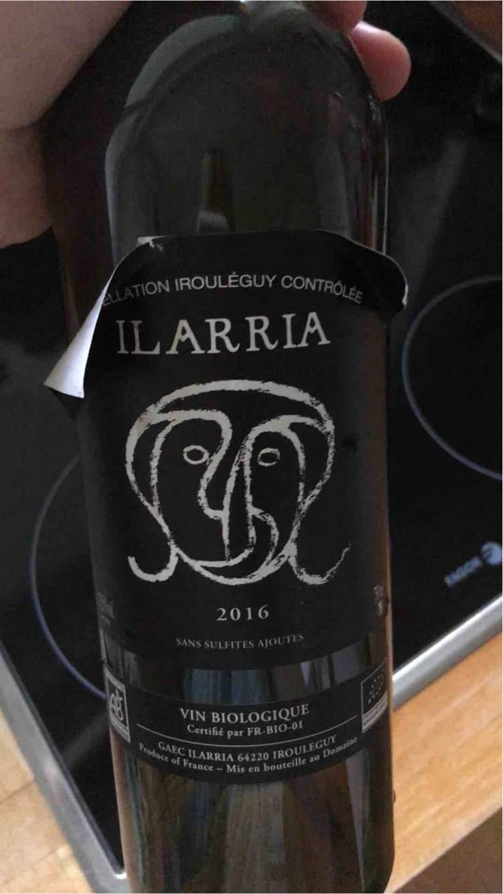 "Sans Soufre" Rouge - Domaine Ilarria - Peio Espil 