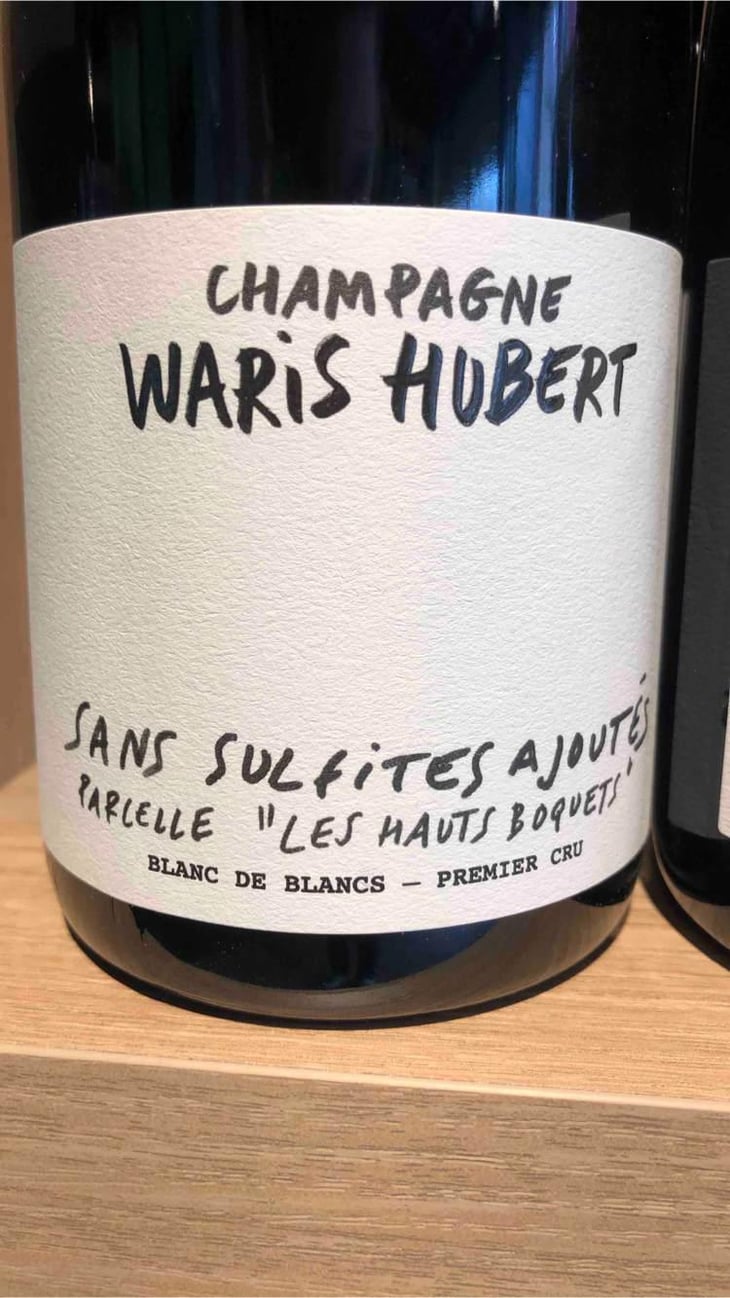 Sans Sulfites Ajoutés "Les Hauts Boquets" - Waris-Hubert [BIO_ORGANIC] - Olivier & Stéphanie Waris 