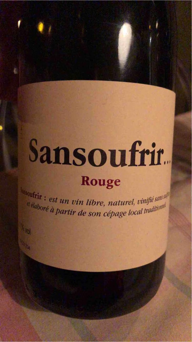 Sansoufrir Rouge - Claude Quenard et Fils - Claude Quenard & Fils 