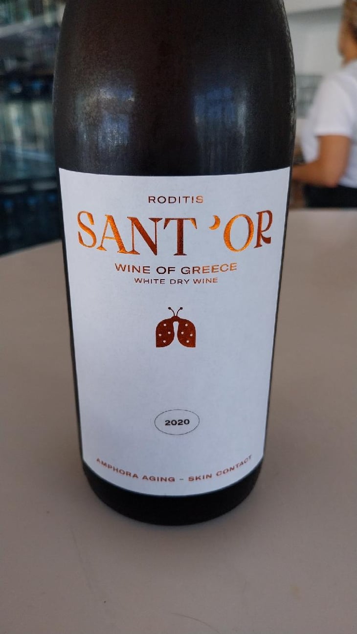 Roditis Orange - Sant'Or Wines - Panagiotis Dimitropoulos 
