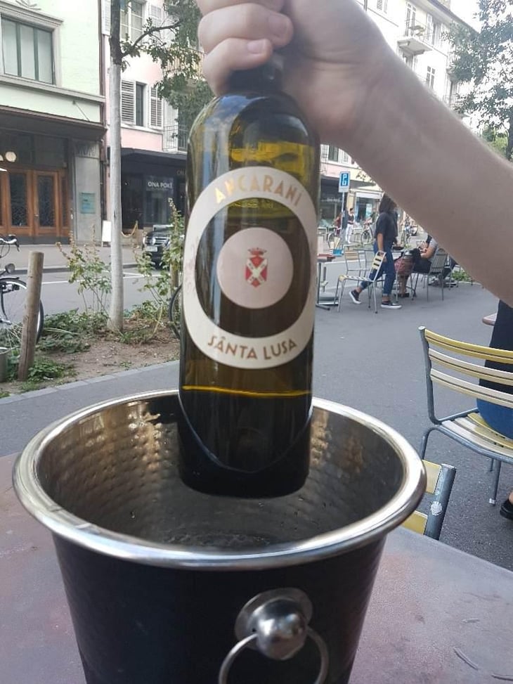 Santa Lusa (old label) - Ancarani - Rita Babini & Claudio Ancarani 