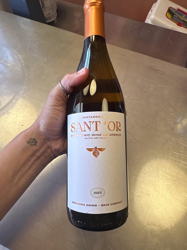 Santameriana Orange - Sant'Or Wines - Panagiotis Dimitropoulos 