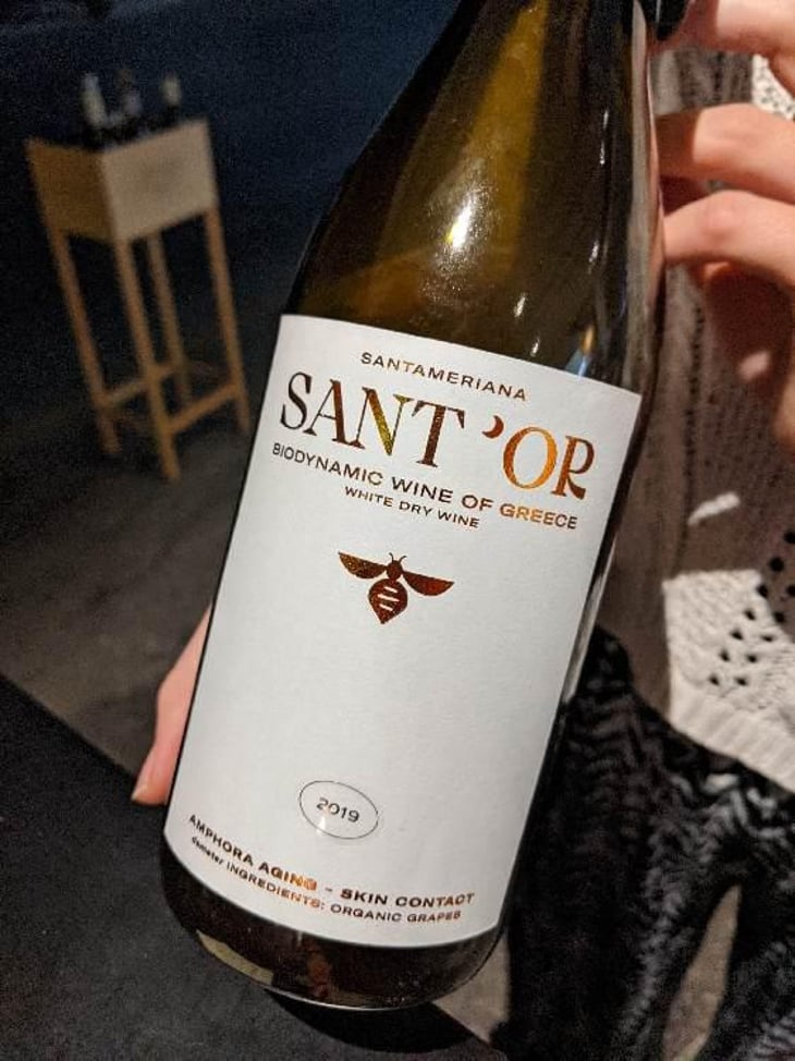 Santameriana Orange - Sant'Or Wines - Panagiotis Dimitropoulos 