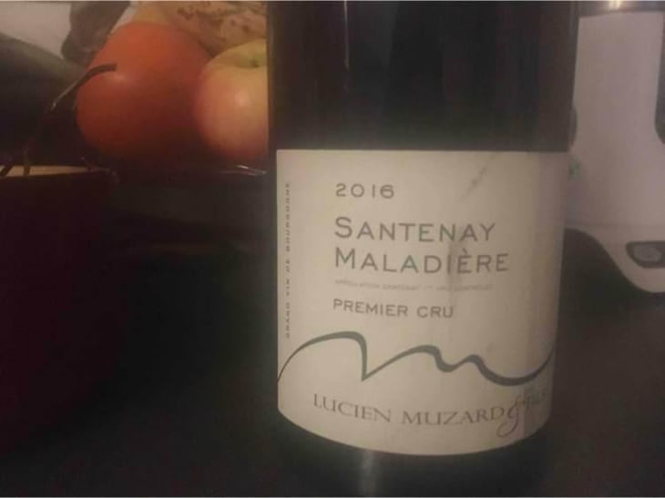 Santenay 1er Cru Maladière - Lucien Muzard Et Fils - Lucien Muzard 