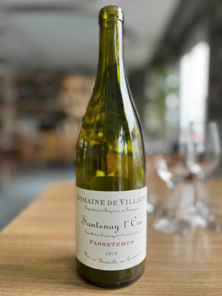 Santenay 1er Cru, Passetemps - Domaine De Villaine - Aubert De Villaine, Thierry Devaux & Pierre de Benoist -2015