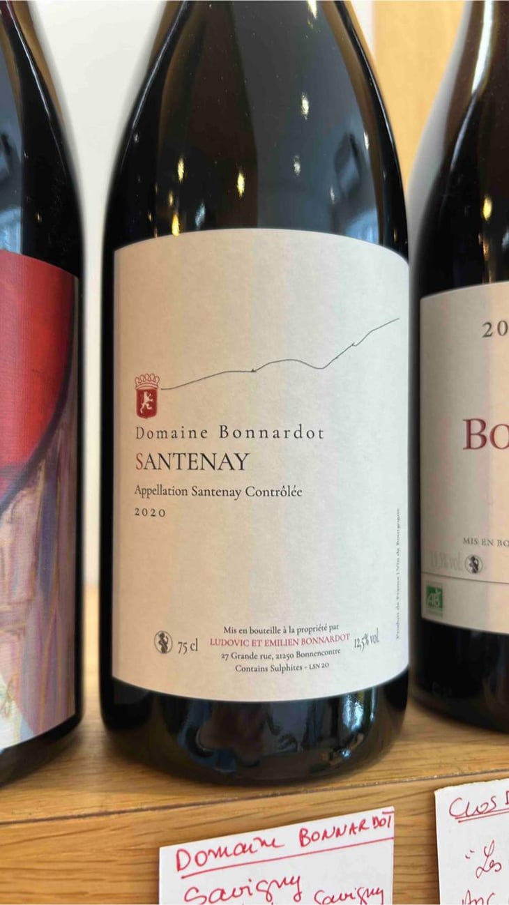 Santenay - Domaine Bonnardot - Antoine, Ludovic & Emilien Bonnardot 