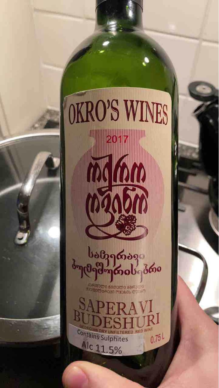 Saperavi Budeshuri - Okro's Wines - John Okruashvili 