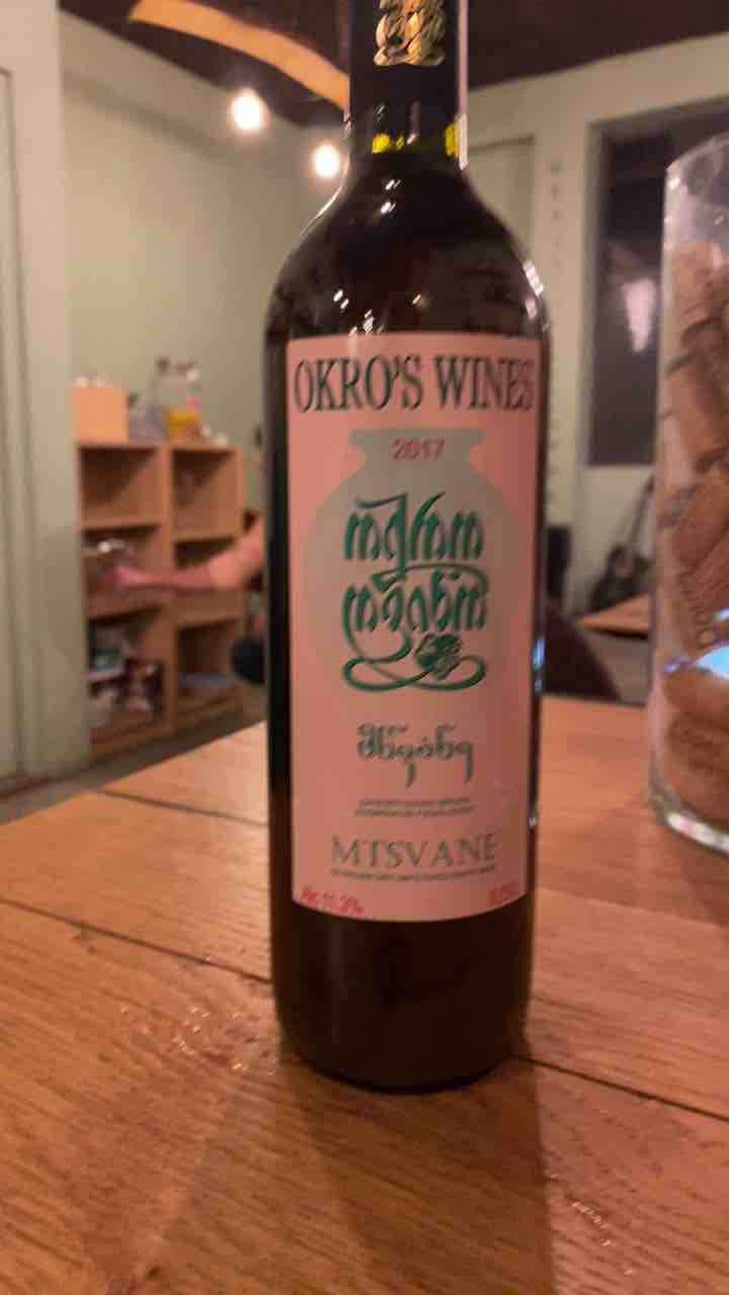 Saperavi Budeshuri - Okro's Wines - John Okruashvili 