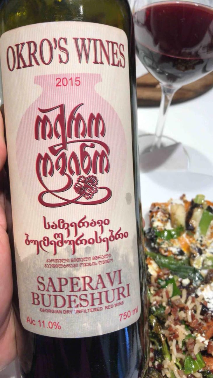 Saperavi Budeshuri - Okro's Wines - John Okruashvili 
