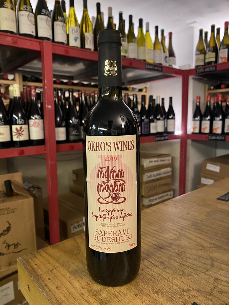Saperavi Budeshuri - Okro's Wines - John Okruashvili 