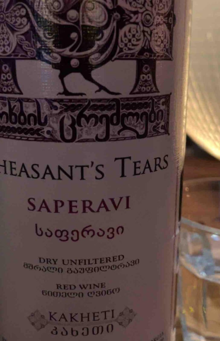 Saperavi - Pheasant's Tears - John Wurdeman, Gela Patalishvili & Erik Andermo 