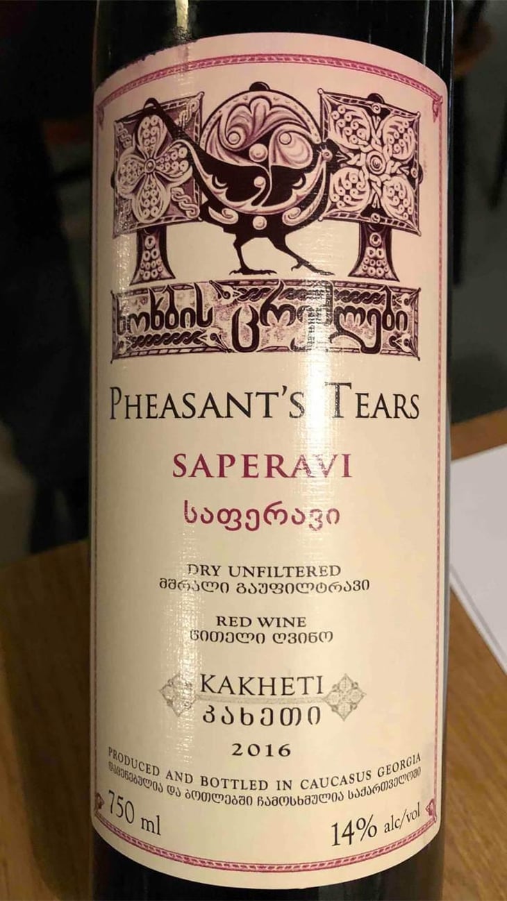 Saperavi - Pheasant's Tears - John Wurdeman, Gela Patalishvili & Erik Andermo 