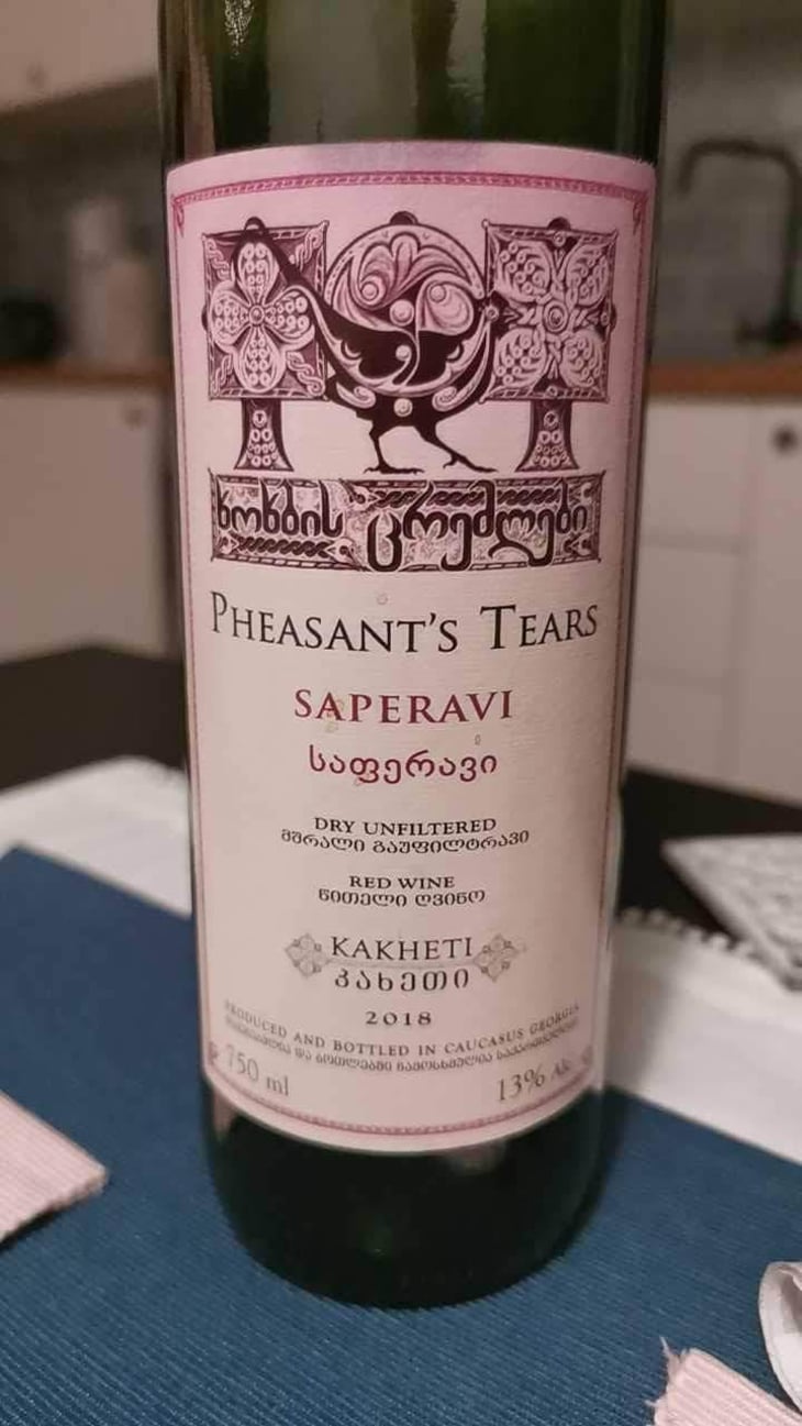 Saperavi - Pheasant's Tears - John Wurdeman, Gela Patalishvili & Erik Andermo 