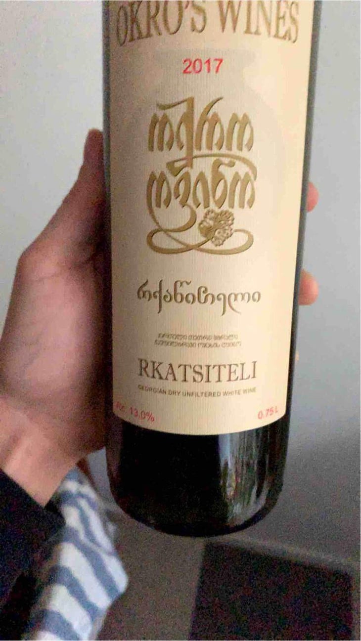 Saperavi - Okro's Wines - John Okruashvili 