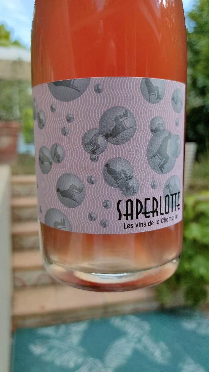 Saperlotte Rosé - Les Vins de la Chamaille - Myriam Filleton & Pierre Gobet 