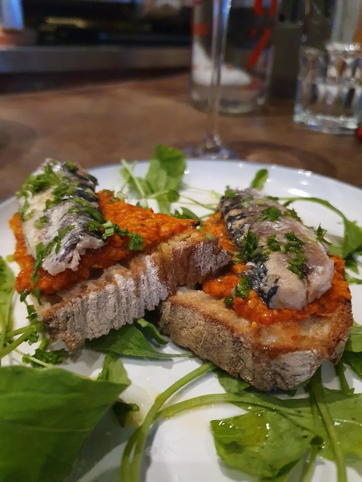Sardine Hot Toasts - L’Atitude 51 Wine Cafe - 619426