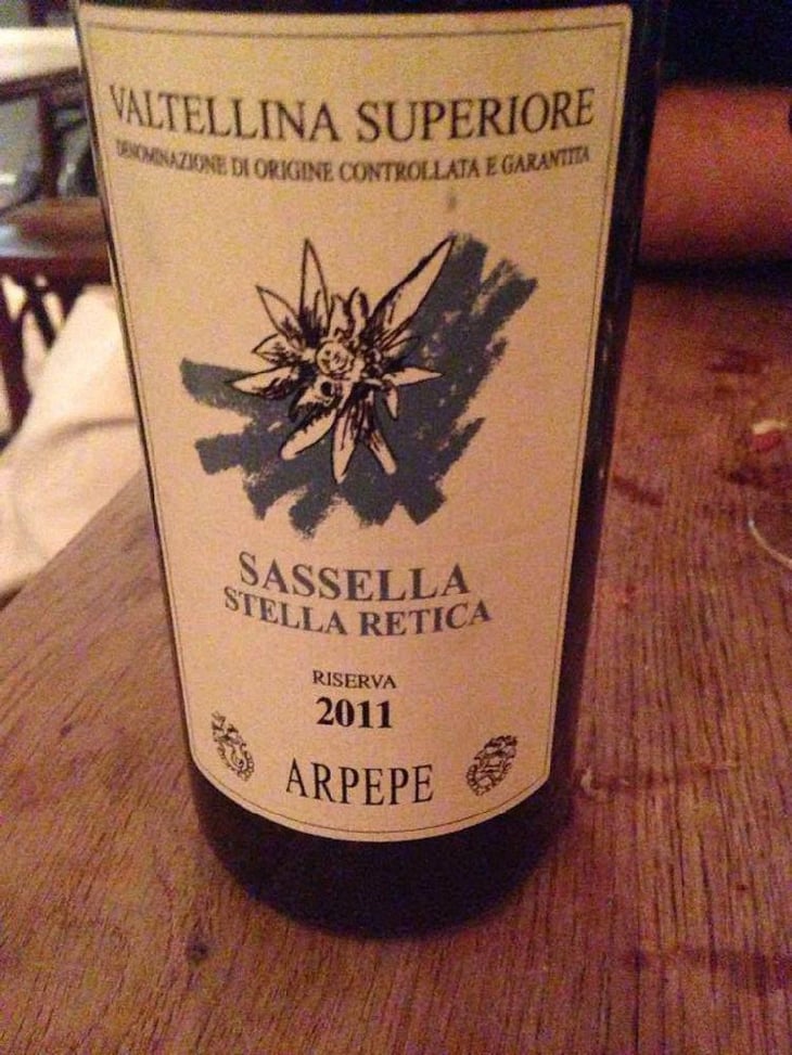 Sassella Stella Retica - Arpepe - Arturo, Guido, Isabella & Emanuele Pelizzatti Perego 