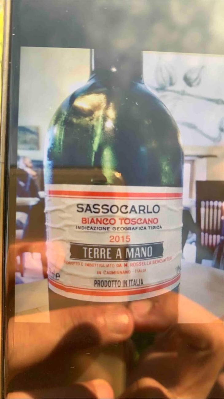 Sassocarlo - Fattoria di Bacchereto Terre a Mano - Maria Rossella Bencini Tesi 