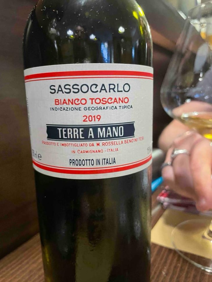 Sassocarlo - Fattoria di Bacchereto Terre a Mano - Maria Rossella Bencini Tesi 