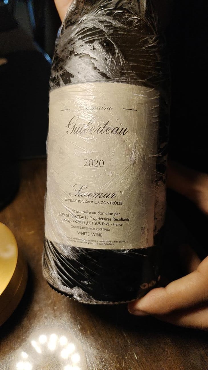 Saumur Blanc - Domaine Guiberteau - Romain Guiberteau 