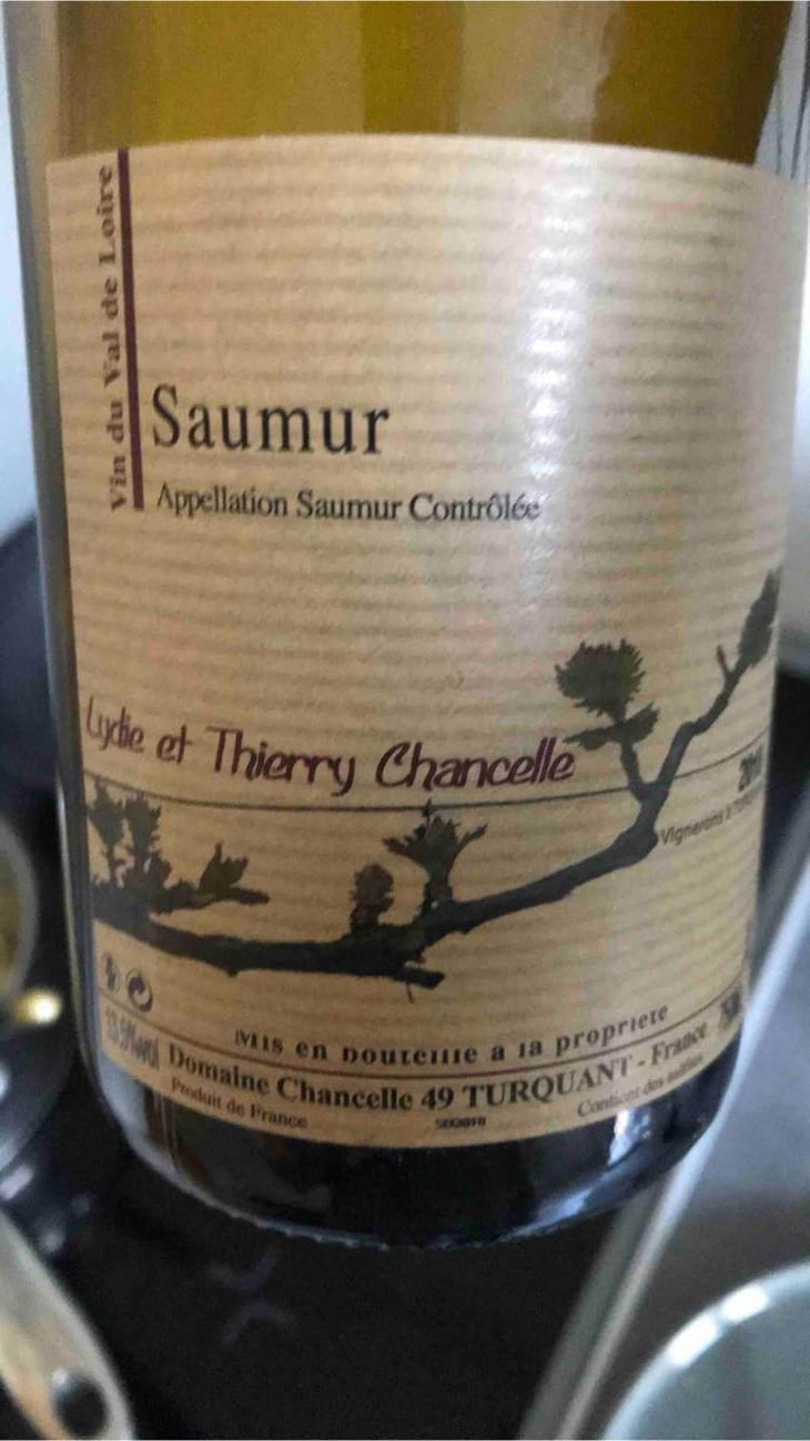 Saumur Blanc - Domaine Chancelle - Thierry & Lydie Chancelle 