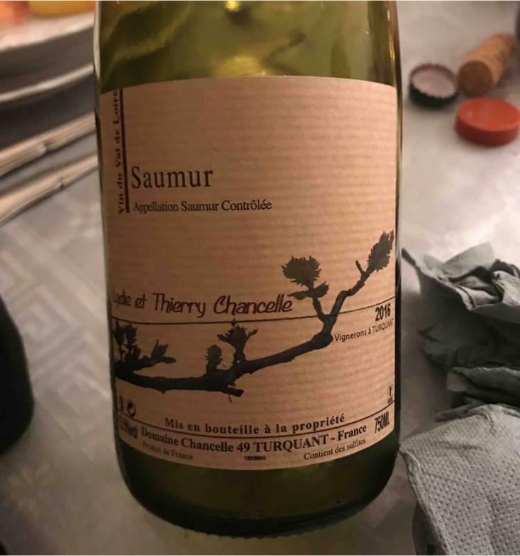 Saumur Blanc - Domaine Chancelle - Thierry & Lydie Chancelle 