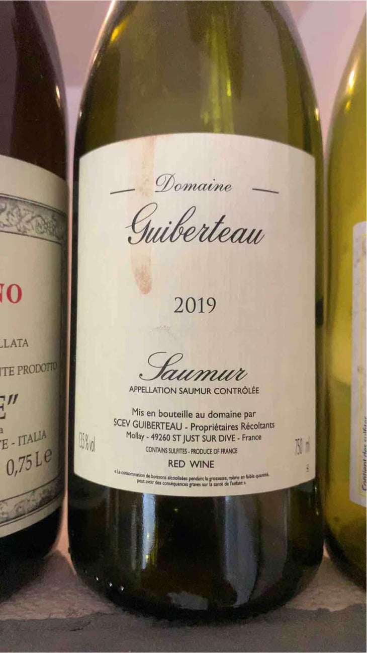 Saumur Blanc - Domaine Guiberteau - Romain Guiberteau 