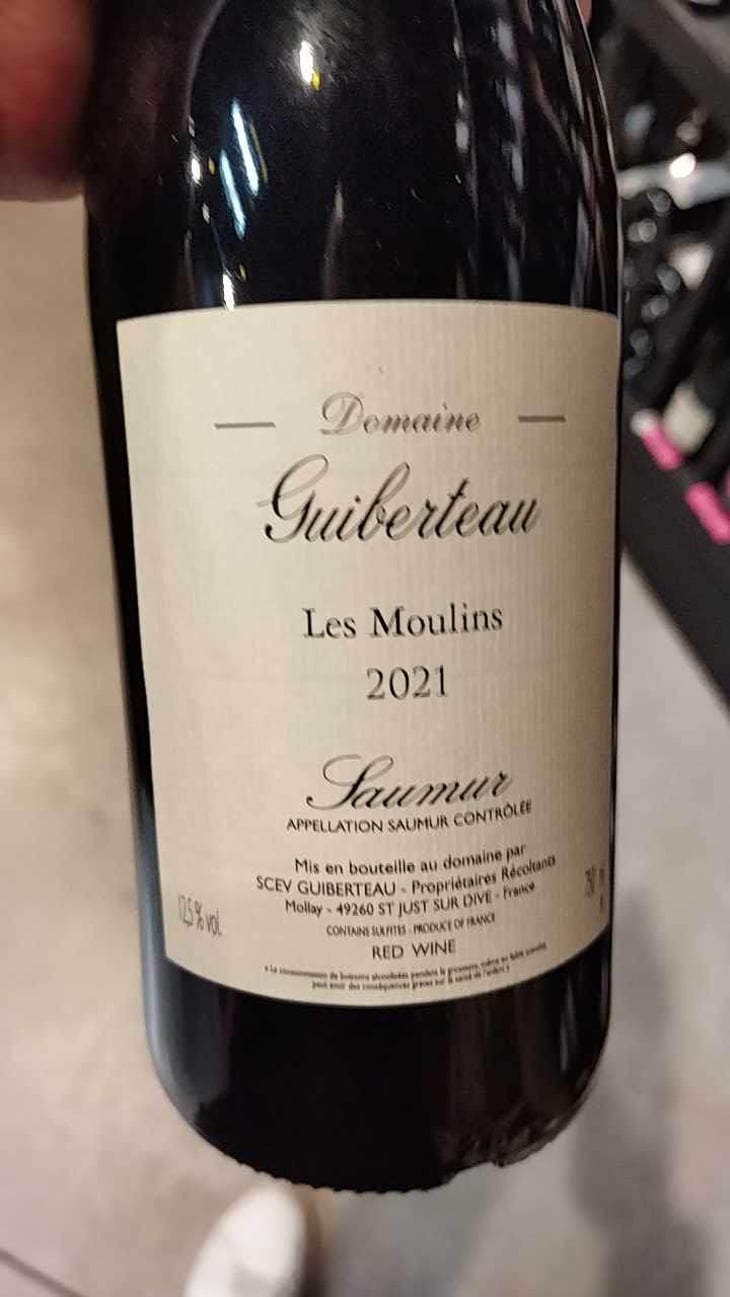 Saumur Blanc - Domaine Guiberteau - Romain Guiberteau 